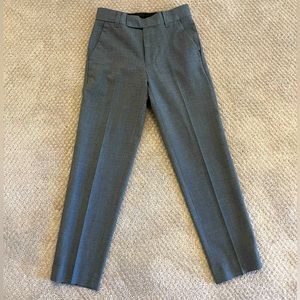 CALVIN KLEIN Boys Suit Pants. Grey. Size 8. Like New!